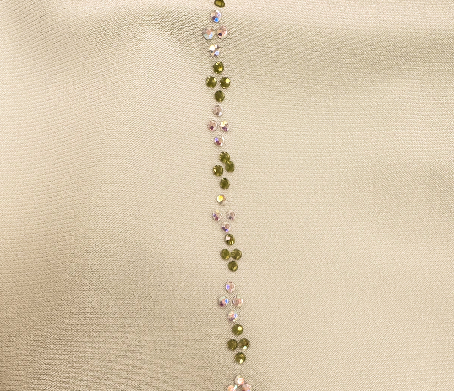 Premium scarf with stones - Mint greeen