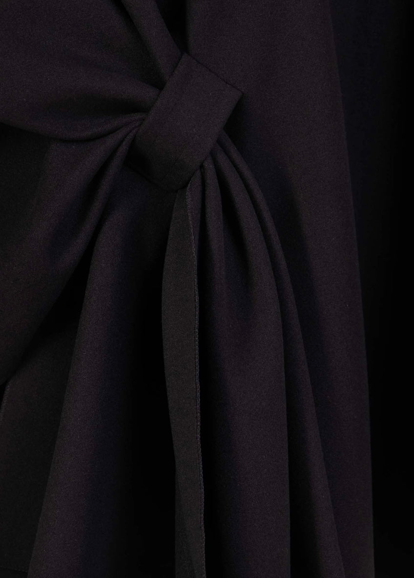 Scarf poncho - Black