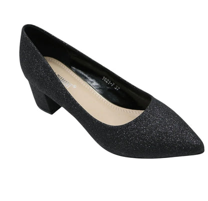 Square heel pumps - Black