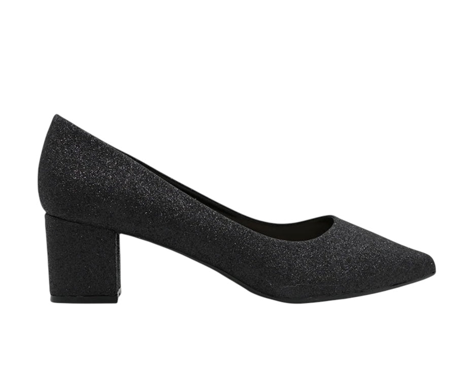 Square heel pumps - Black